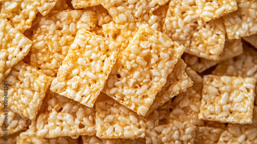 thin crispy tempeh chips top view food photography concept thin crispy tempeh chips top view food photography concept