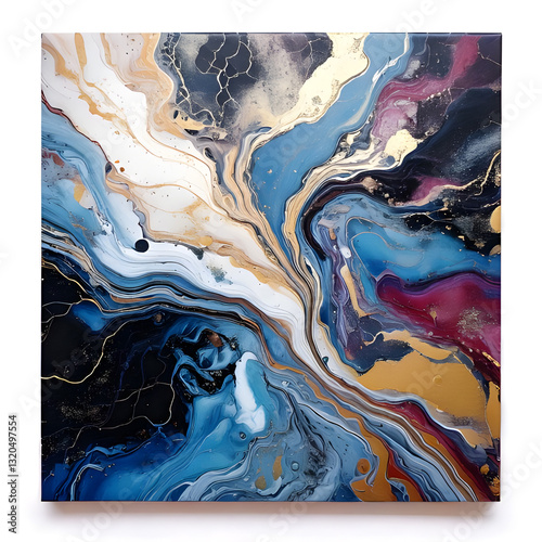 abstract watercolor background with water drops