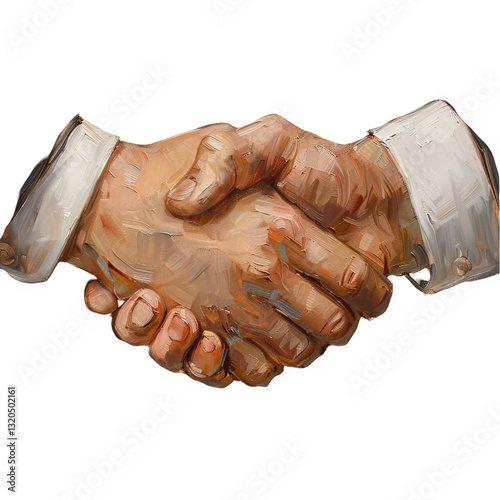 A Powerful Handshake: A Symbol of Agreement and Partnership