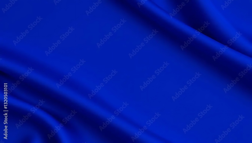 Obraz premium Blue Fabric Texture Background Royal Luxury Velvet