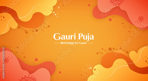 Gauri Puja Illustration, Hi...