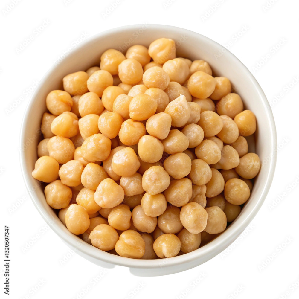 A bowl of chickpeas isolated on transparent background
A bowl of chickpeas isolated on transparent background