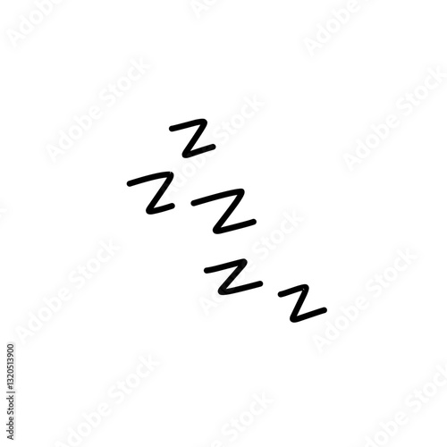 zzz sleep letter doodle 