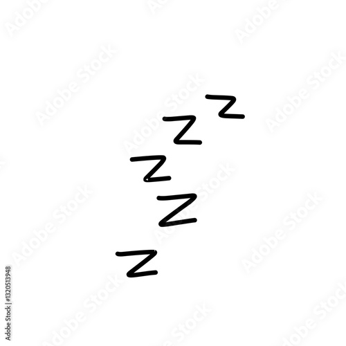 zzz sleep letter doodle 