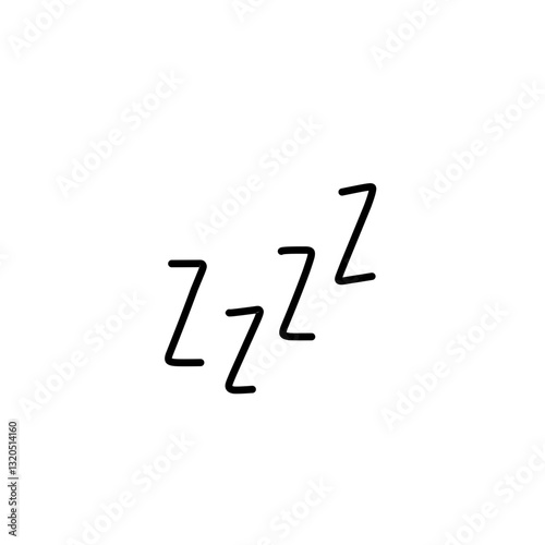 zzz sleep letter doodle 