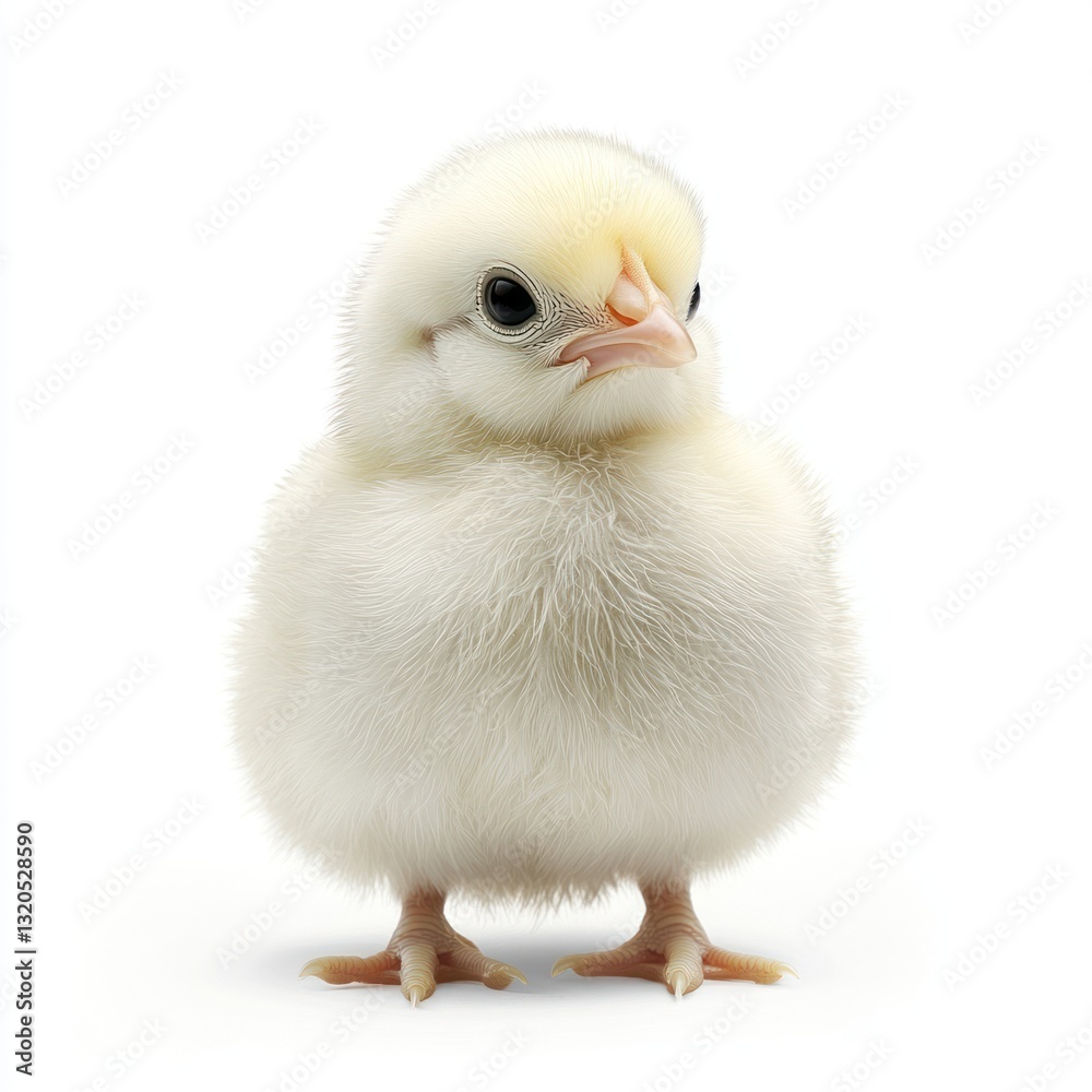 Fototapeta premium Chicken PNG isolated on white