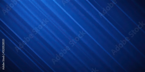 Diagonal lines etched into a dark blue metallic surface, sharp shadows accentuate texture, aluminum, rough