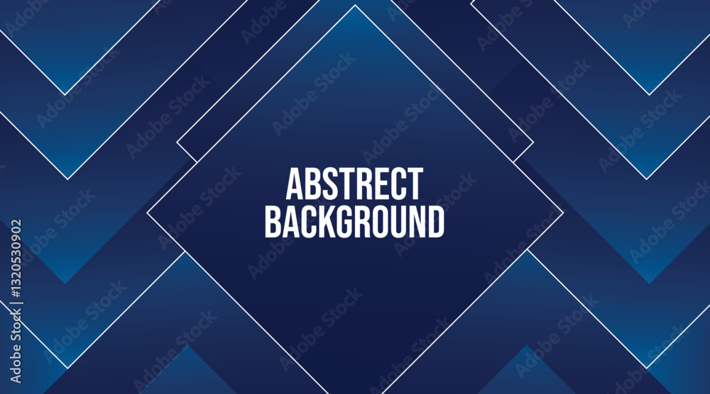 Fototapeta premium rectangle dark blue abstract background template design 