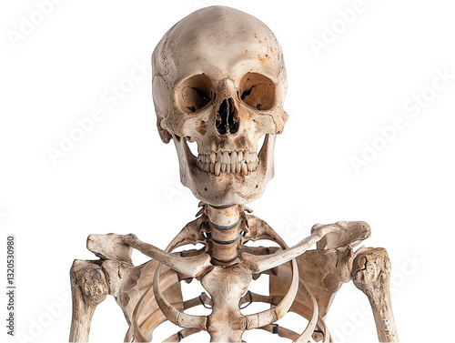 Naklejka Human Skeleton: Anatomy Study