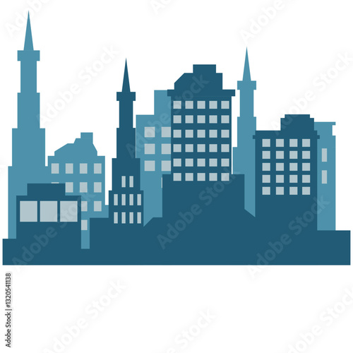 City Skyline Illustration