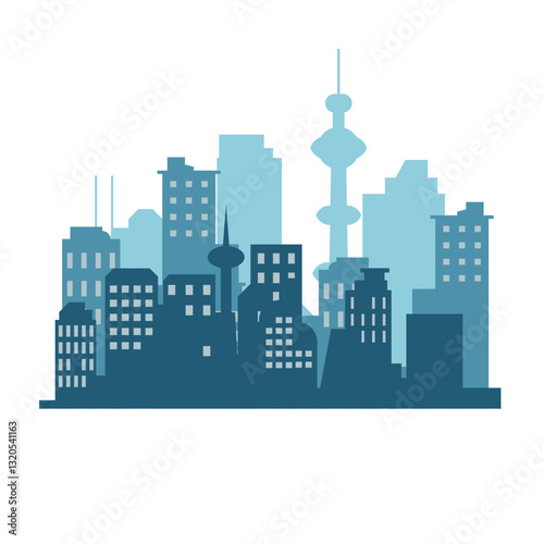 City Skyline Illustration