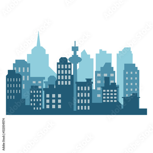 City Skyline Illustration