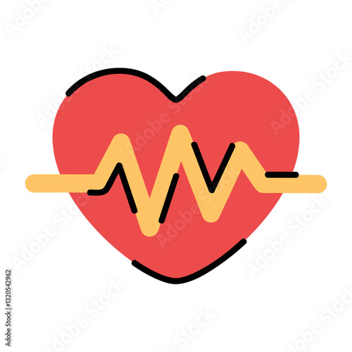 Heartbeat Monitor Icon