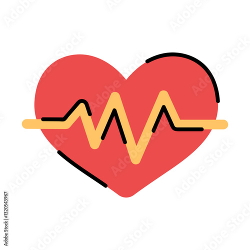 Heartbeat Symbol Art