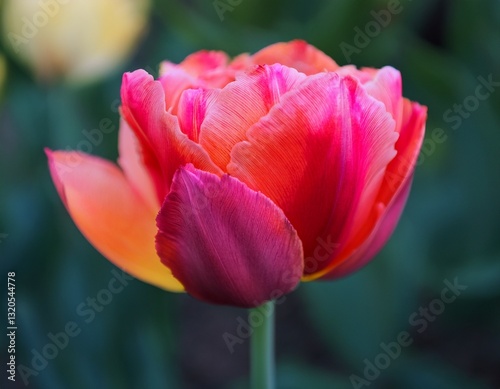 red tulip flower