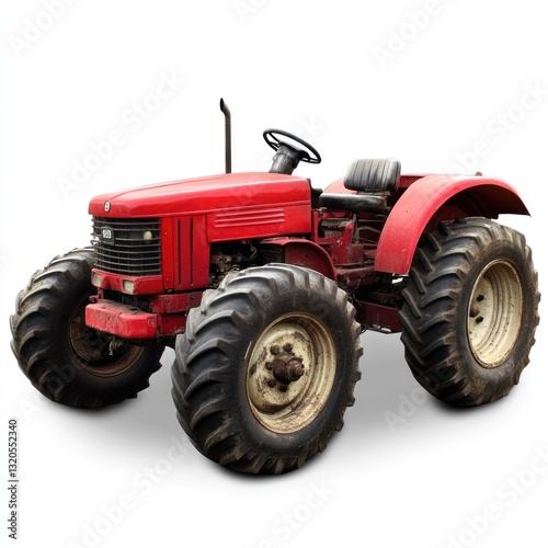 Farm tractor transparent background