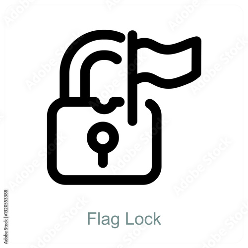 Flag Lock