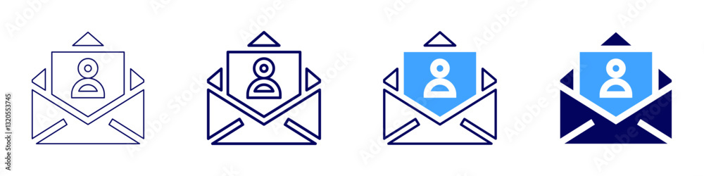 Probation period icon in 4 different styles. Thin Line, Line, Bold Line, Duotone. Duotone style. Editable stroke Probation period icon in 4 different styles. Thin Line, Line, Bold Line, Duotone. Duotone style. Editable stroke