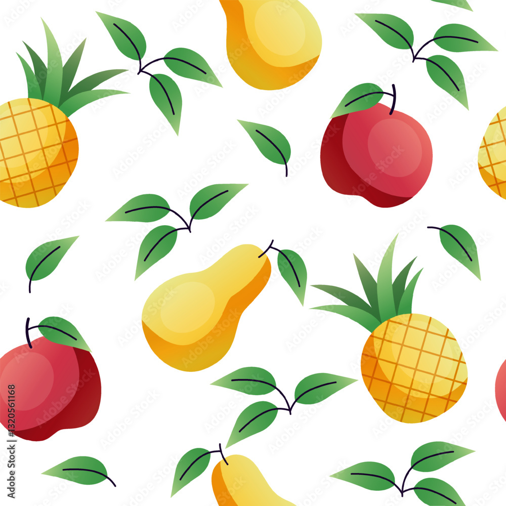 Fruits Seamless Pattern Fruits Seamless Pattern
