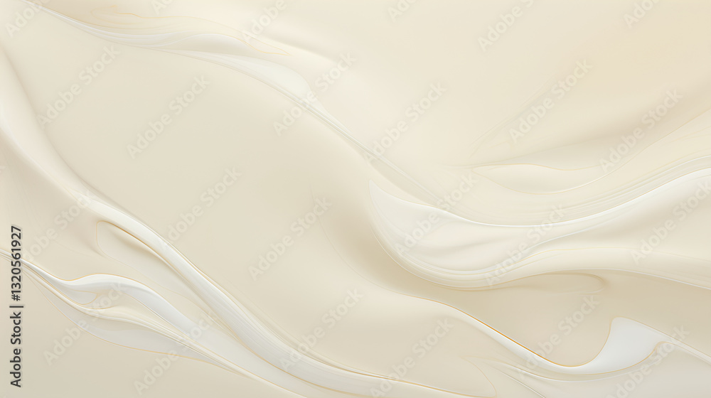 Obraz premium Painted Off-White Smooth Surface with Subtle Patterns (Variant 1)