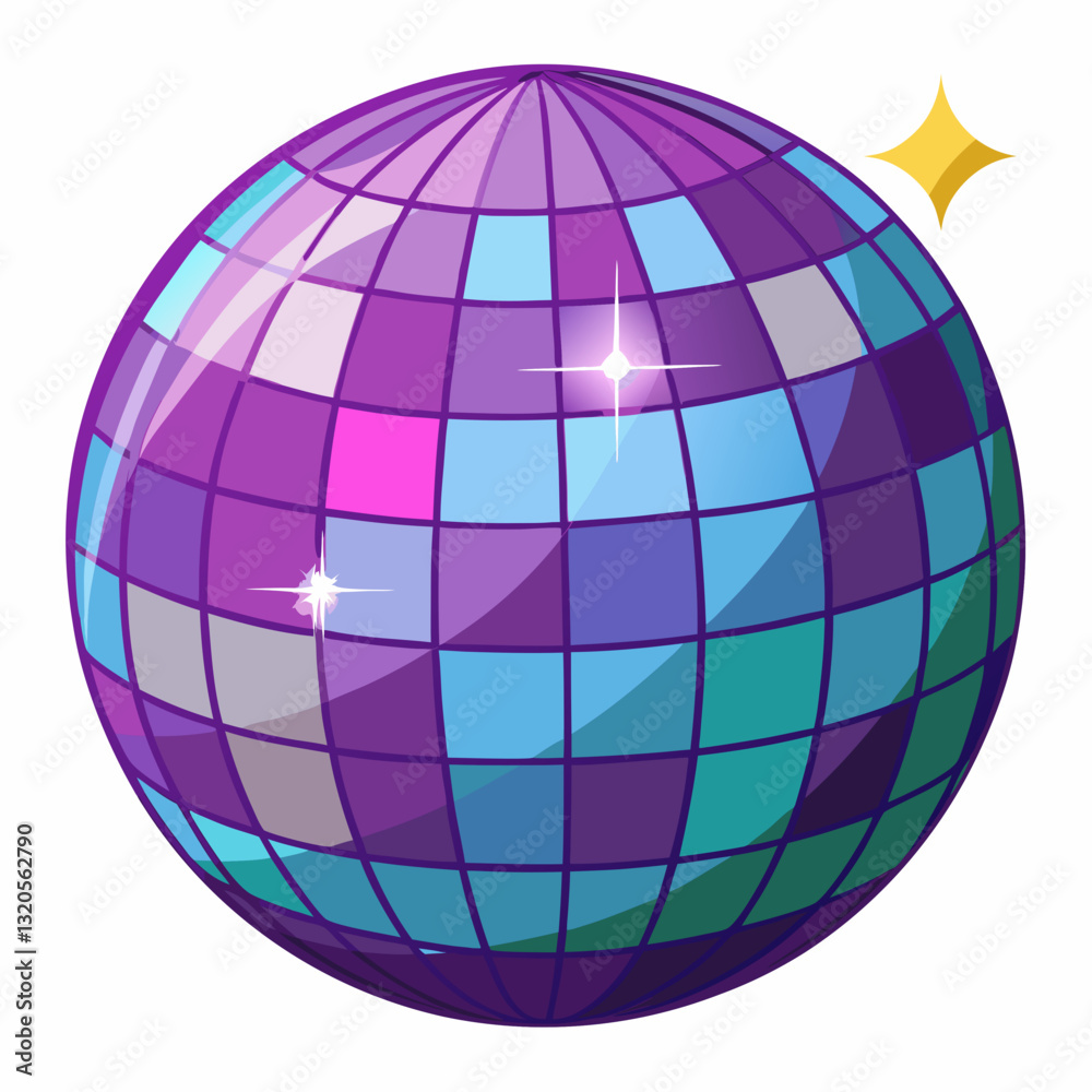 shiny disco ball reflecting dazzling lights shiny disco ball reflecting dazzling lights