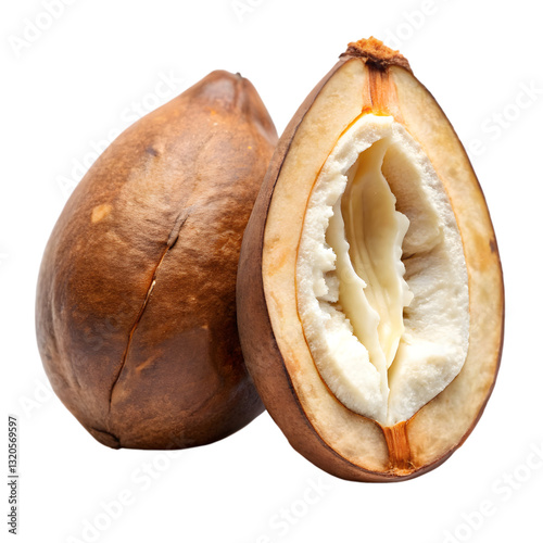 Baobab fruit isolated on transparent background 