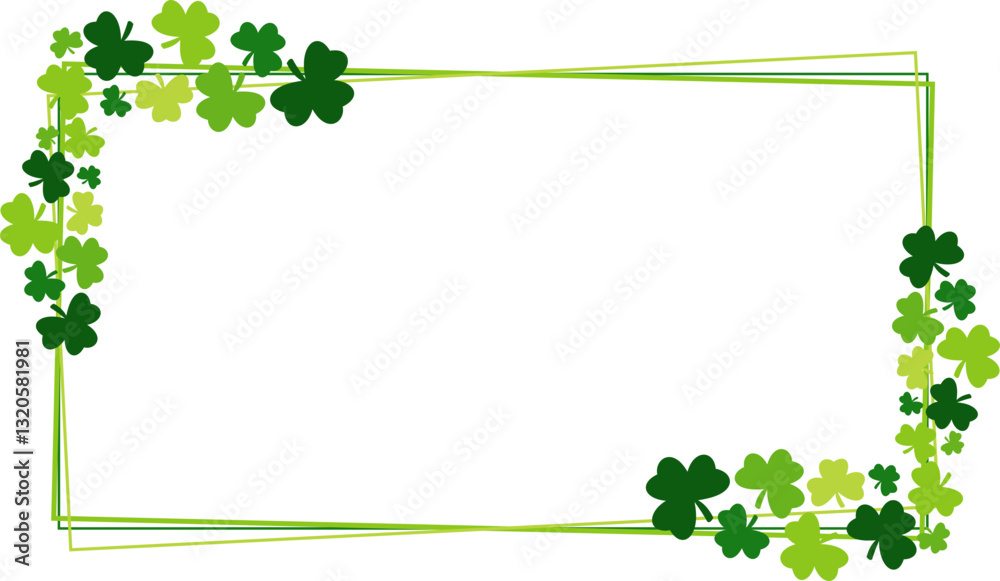 Fototapeta premium St Patricks Day Frame