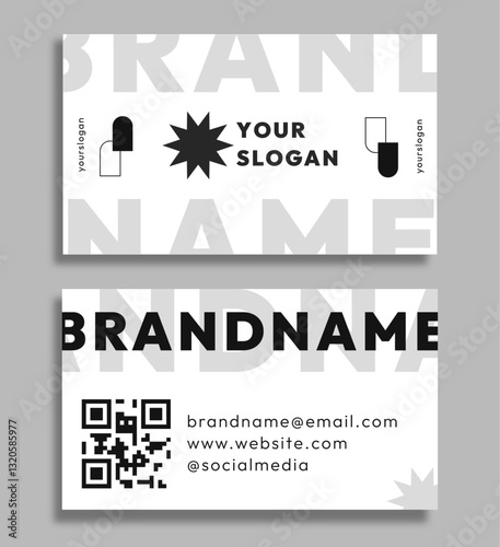 Business card template