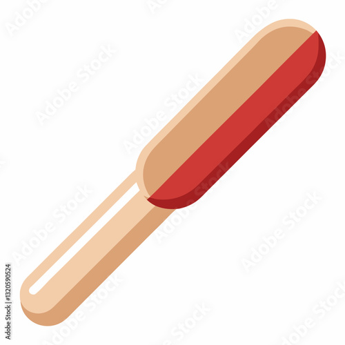 disposable tongue depressor made of smooth wood  