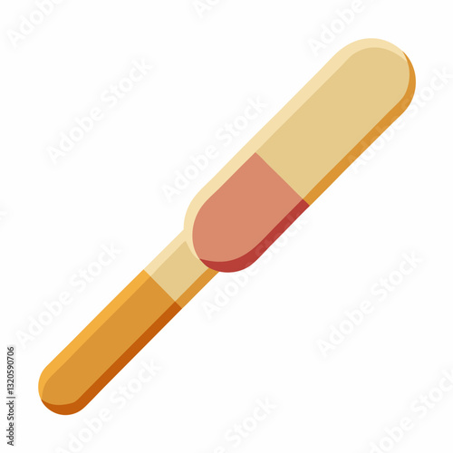 disposable tongue depressor made of smooth wood  