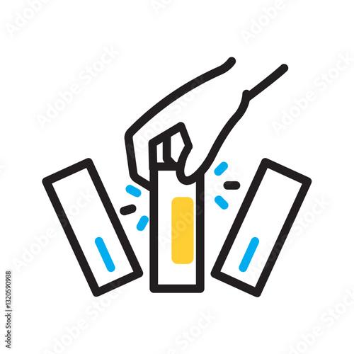 Vector multi color icon for Intervention