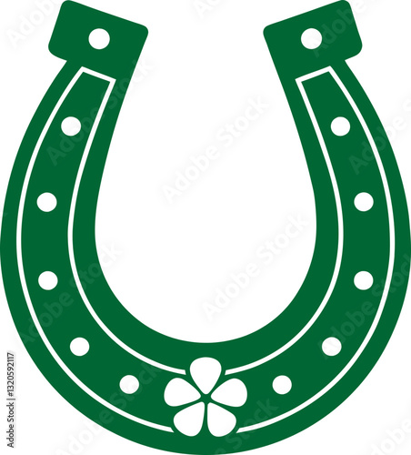Horseshoe St Patrick Clipart