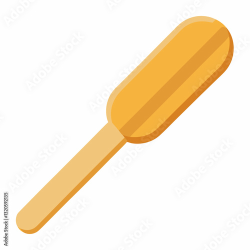 disposable tongue depressor made of smooth wood  