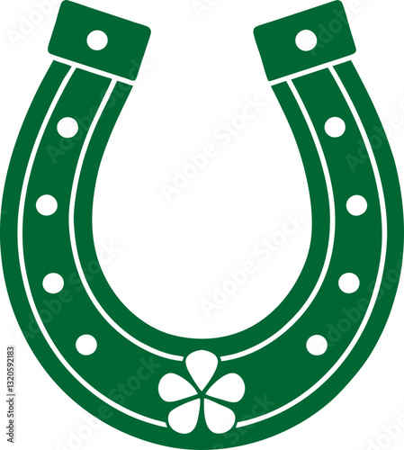 Horseshoe St Patrick Clipart