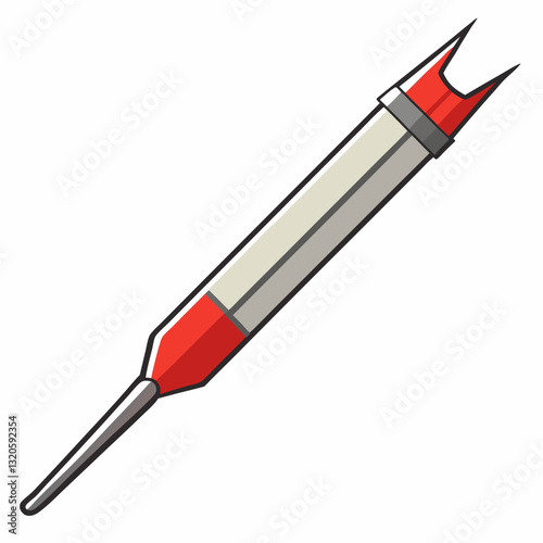 precision tweezers with a fine tip grip