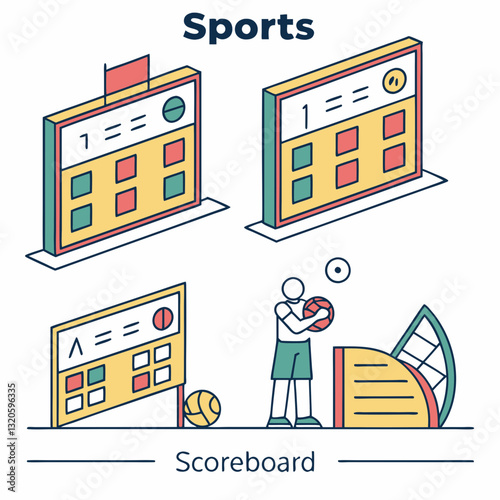 Sports Illustrated Scoreboard Displaying Game Updates and Player Performance
