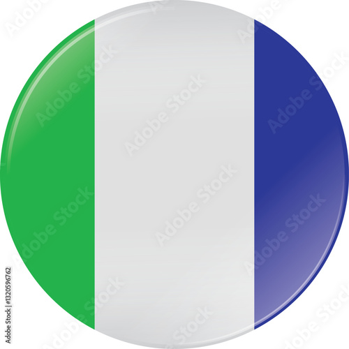 Free Download Sierra Leone flag circle - GFXLoad