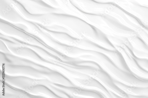 Wallpaper Mural White Liquid Smooth Waves Abstract Background Texture Torontodigital.ca
