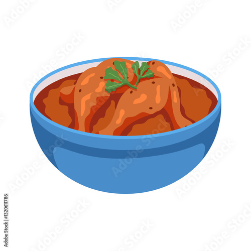Indonesian Food Illustration