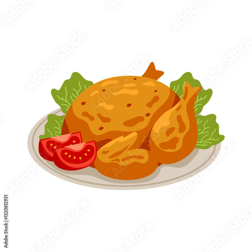 Indonesian Food Illustration