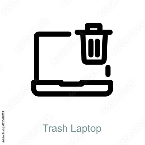 Trash Laptop