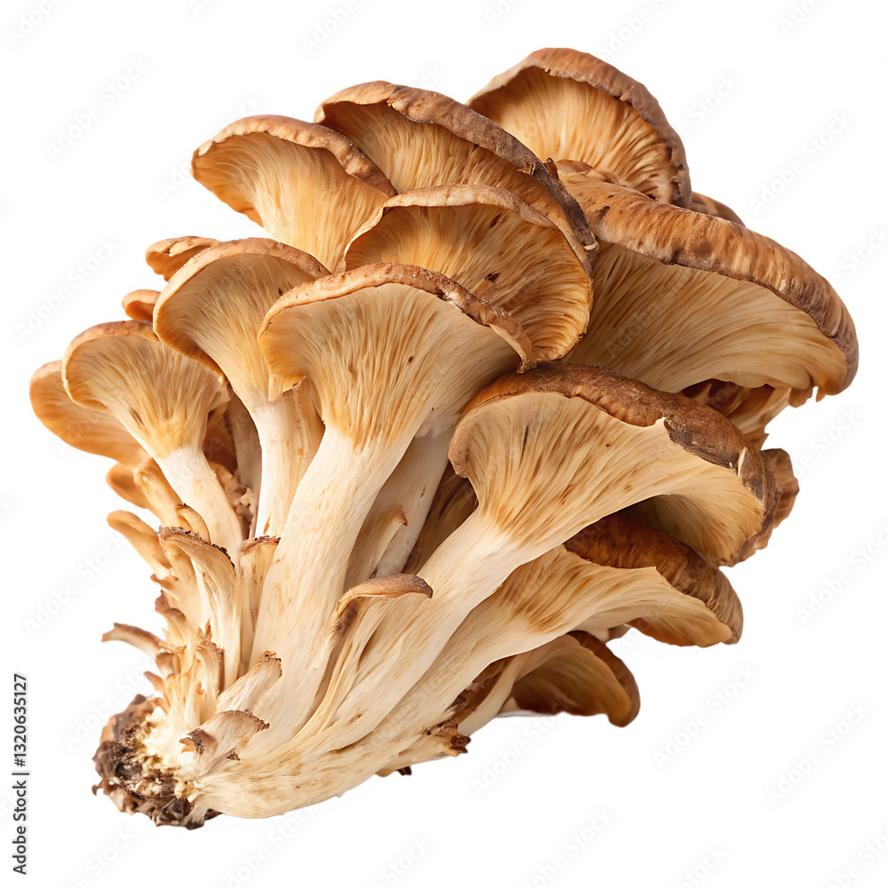 Maitake mushroom isolated on transparent background Maitake mushroom isolated on transparent background