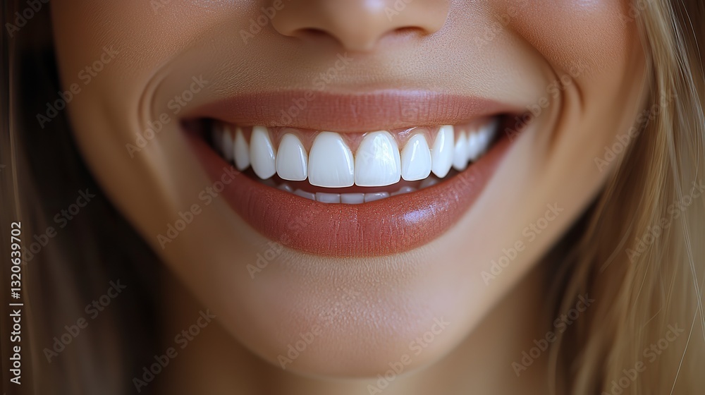 Close-up perfect smile showing white teeth and happiness, emphasizing dental care for well-being. Close-up perfect smile showing white teeth and happiness, emphasizing dental care for well-being.