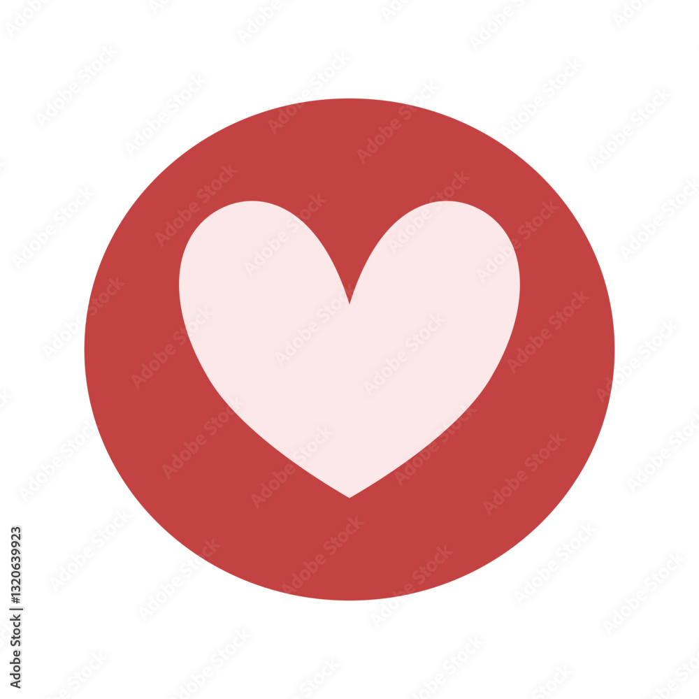 red heart icon love for social media like buttons red heart icon love for social media like buttons