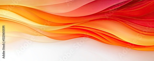 Vibrant color art abstract background idea. Vibrant abstract waves in warm colors, creating a sense of motion and elegance.