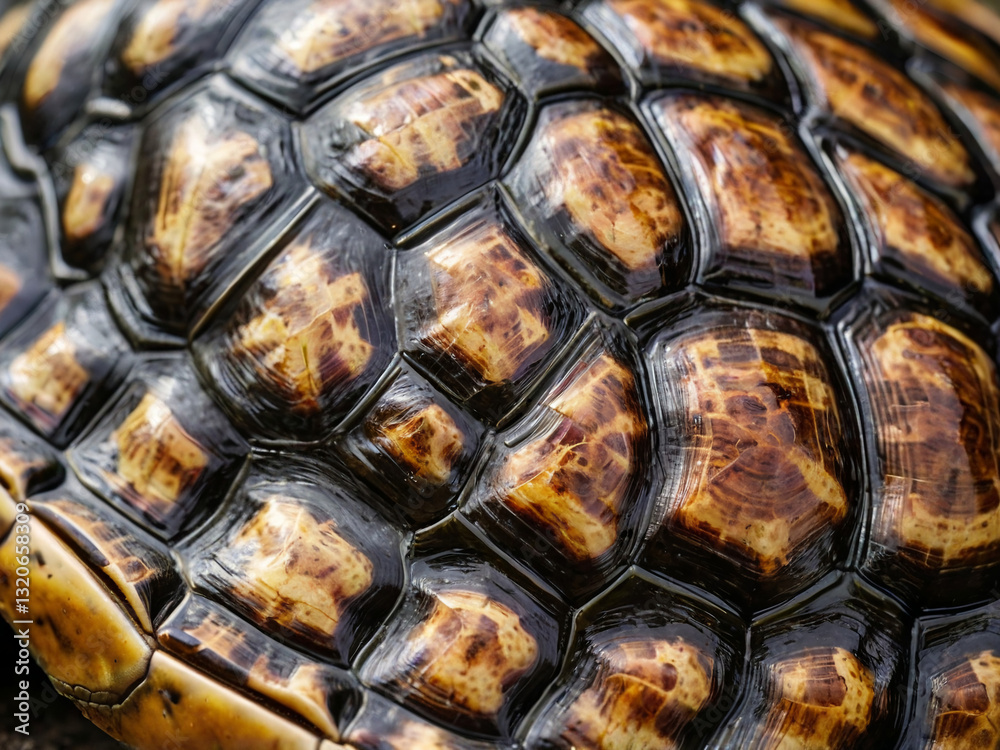 Turtle shell . Close up of turtle shell pattern with textures Turtle shell . Close up of turtle shell pattern with textures