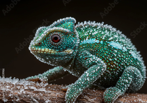 Chameleon Frozen Winter