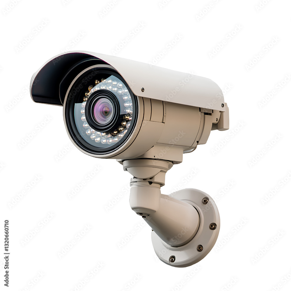CCTV camera, isolated on a transparent background CCTV camera, isolated on a transparent background