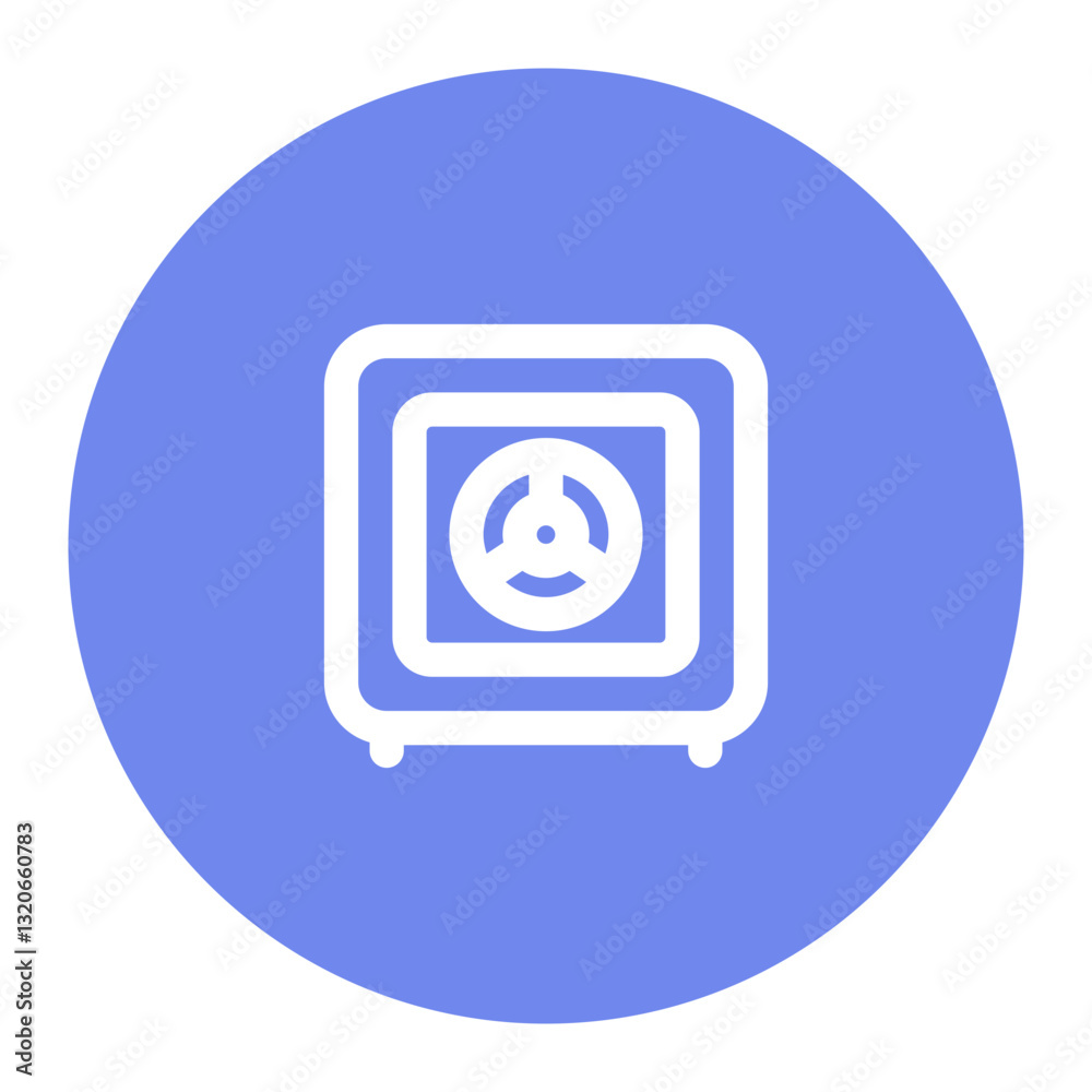 safebox icon for illustration safebox icon for illustration