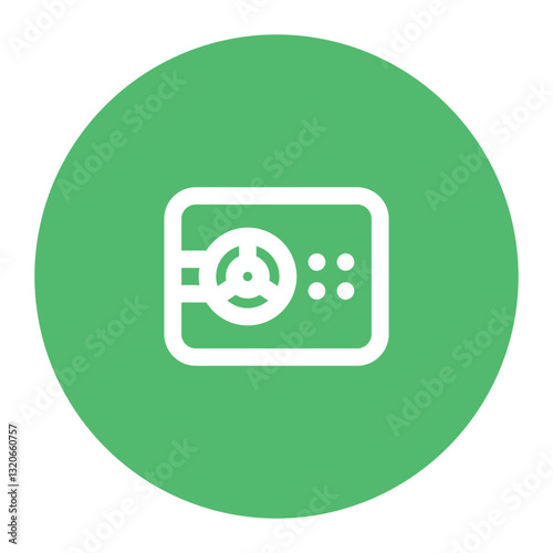 safebox icon for illustration
